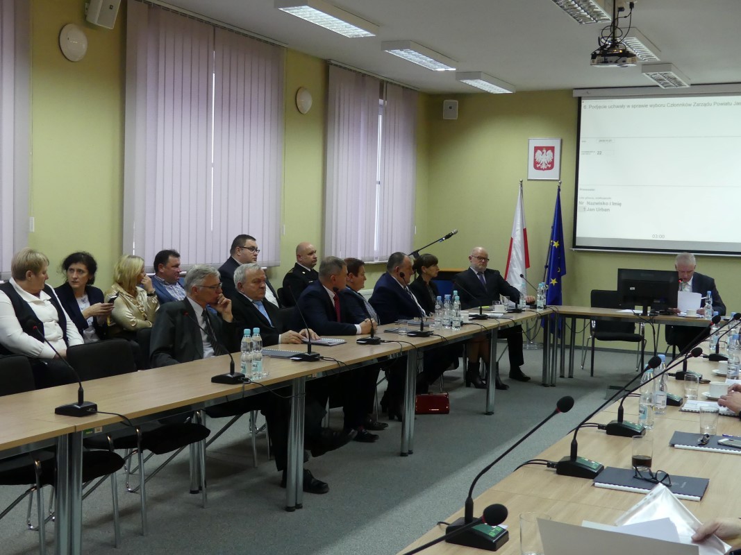 Pierwsza sesja Rady Powiatu w Jaśle