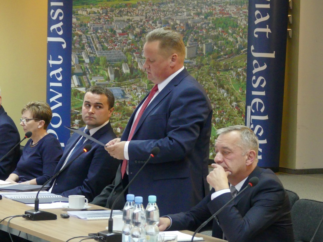 Pierwsza sesja Rady Powiatu w Jaśle