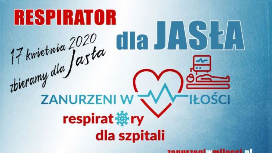 Nowy respirator dla Szpitala Specjalistycznego w Jaśle