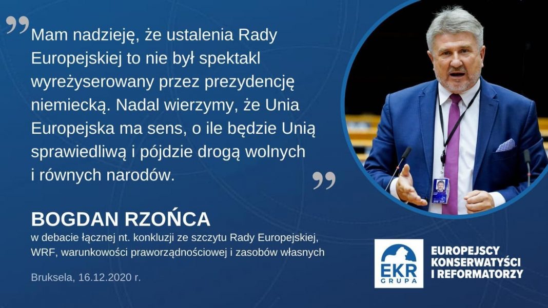 Mocne wystąpienie Europosła Bogdana Rzońcy w debacie na temat praworządności