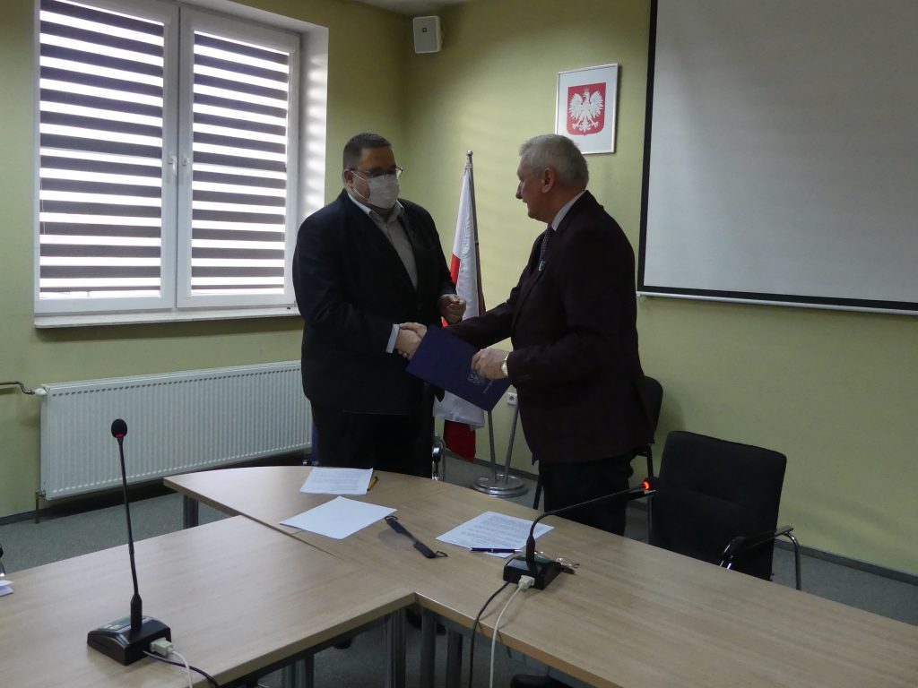 Spotkanie w sprawie podpisania umowy na dotację dla Szpitala Specjalistycznego w Jaśle