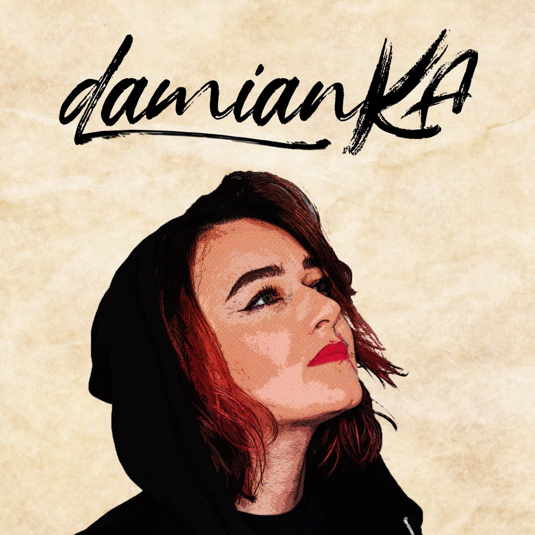 damianKA - okładka debiutanckiej płyty „Wymarzony świat”