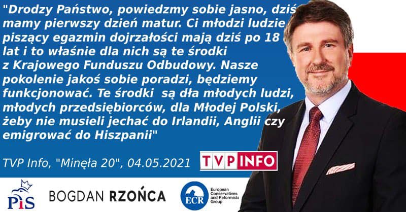 Bogdan Rzońca - „Minęła 20” TVP Info
