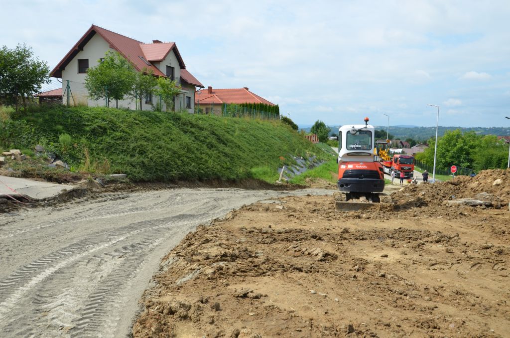 Przebudowa ulicy Pogodnej w Jaśle