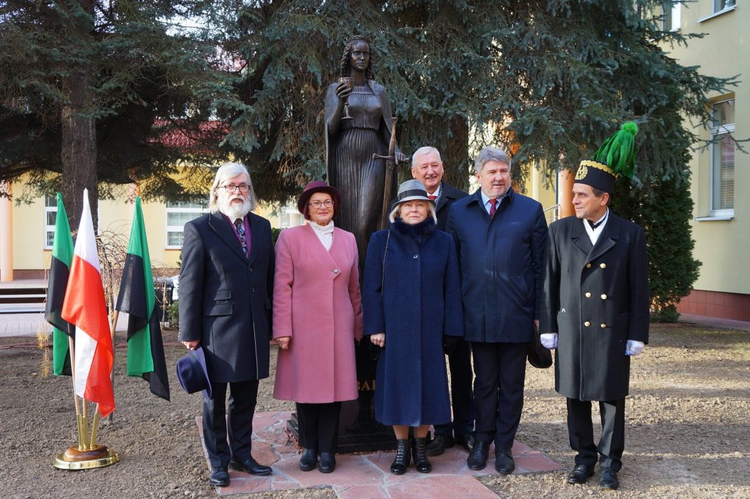 Poświęcenie pomnika św. Barbary w Jaśle