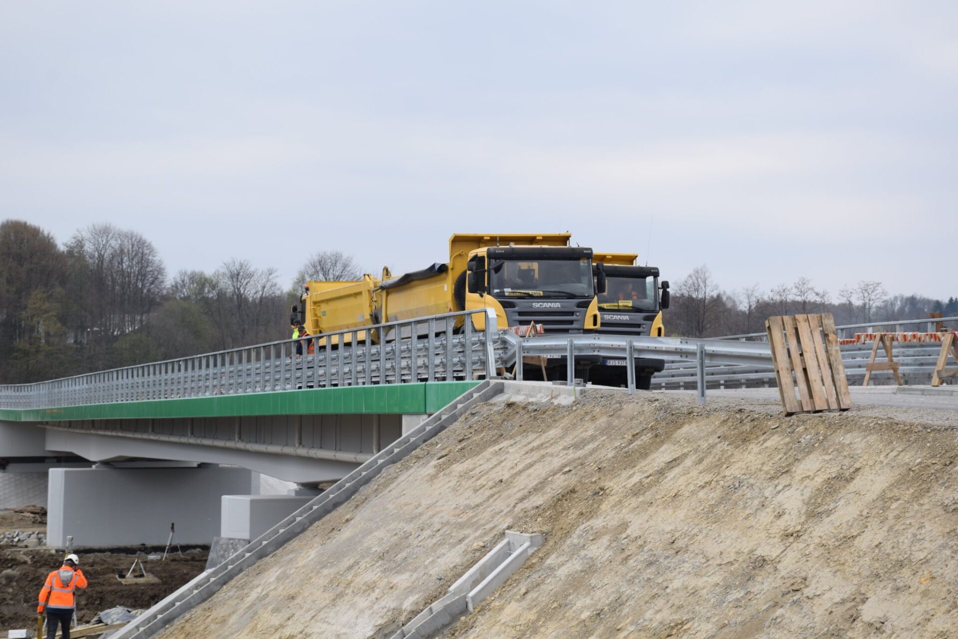 Most w Przysiekach przeszedł pozytywnie próby obciążeniowe