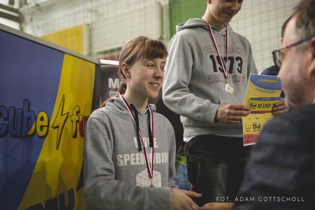 Rekordzistka świata Magdalena Pabisz organizuje w Jaśle turniej speedcubingu