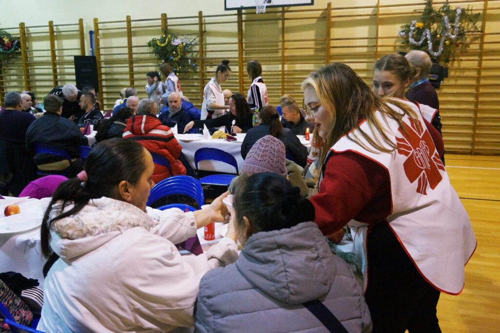 Spotkanie wigilijne Caritas w Jaśle