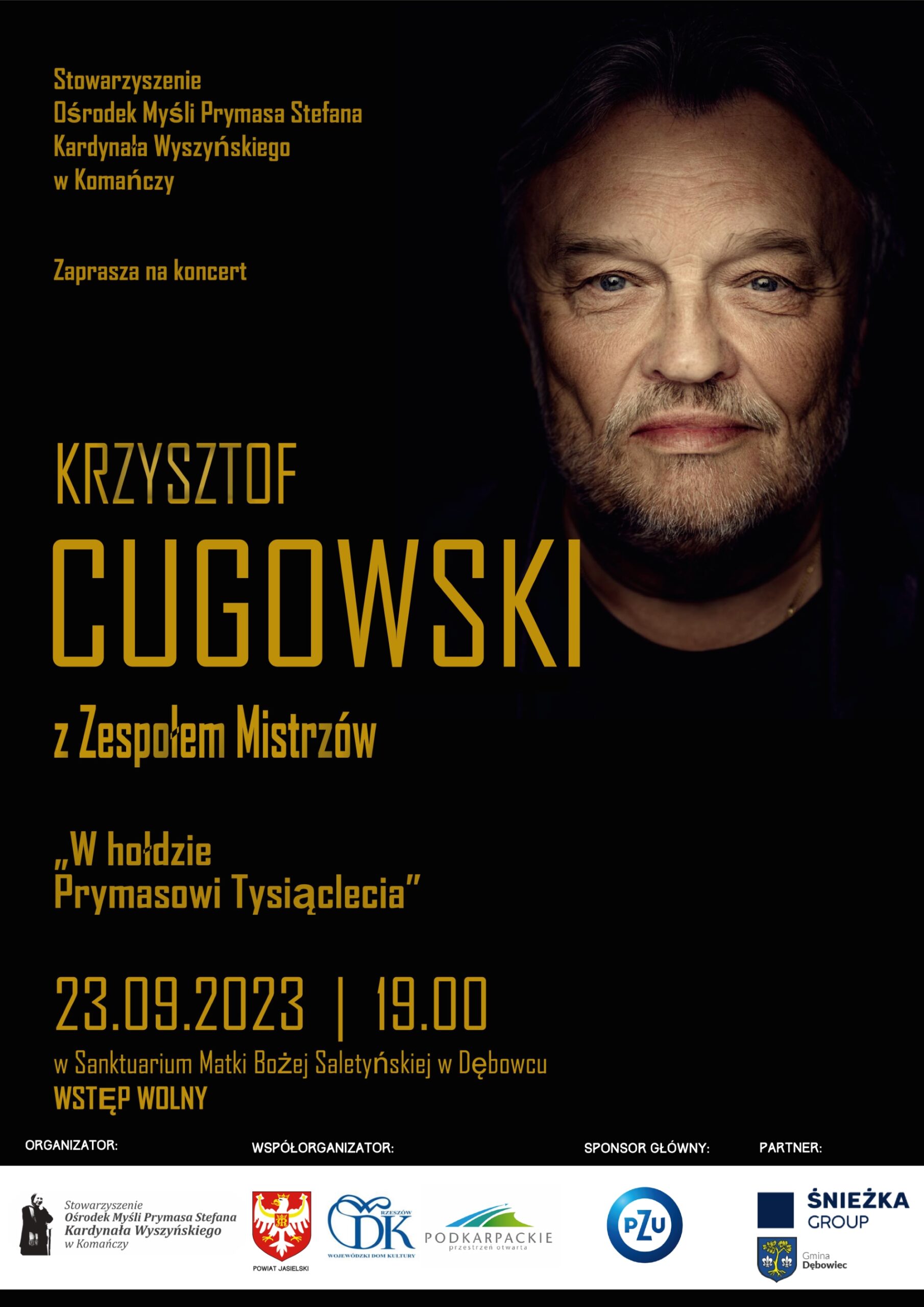 Koncert Krzysztofa Cugowskiego w Sanktuarium w Dębowcu