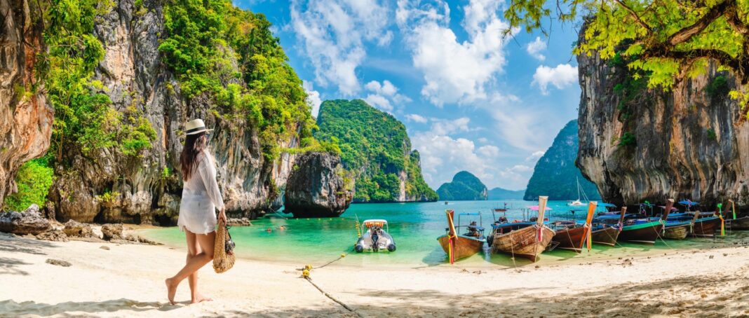 Plaża Krabi w Tajlandii