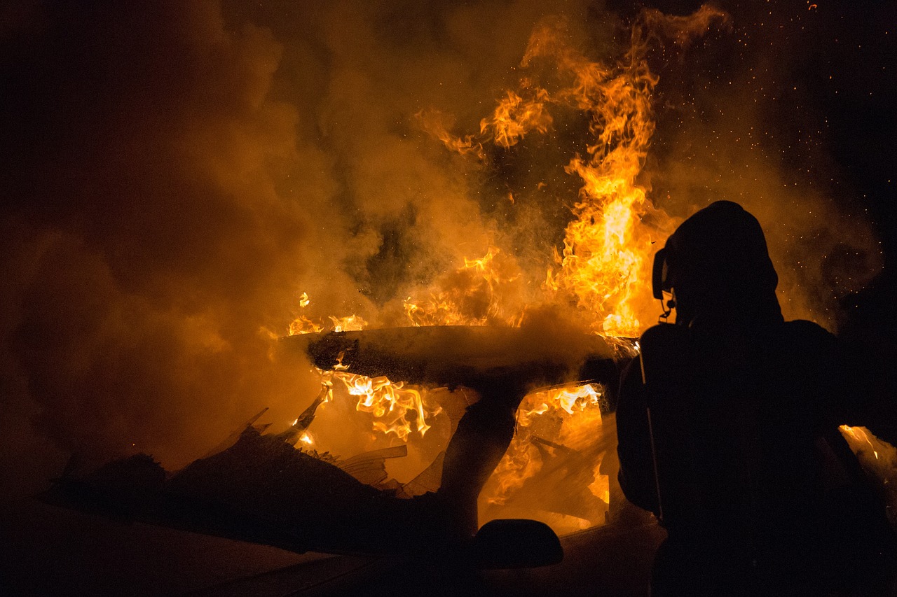 Pożar domu w Wolicy. Trwa duża akcja gaśnicza