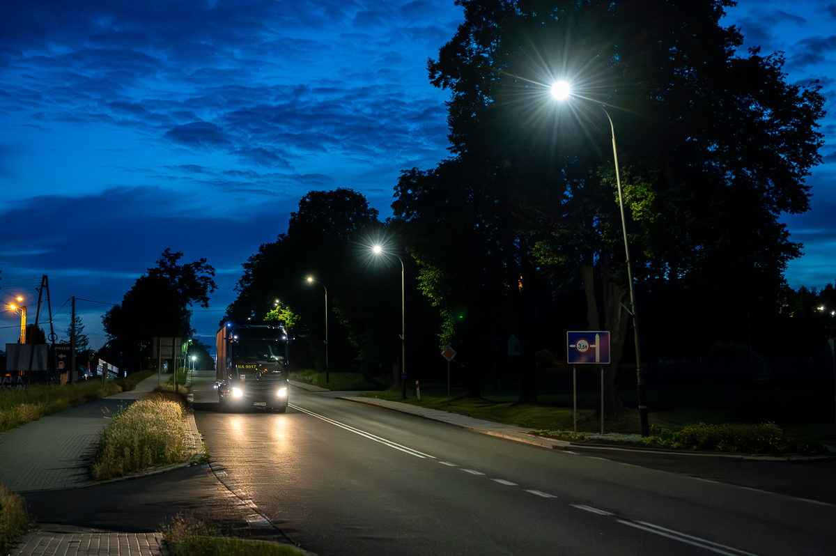 Nowoczesne oświetlenie LED w Jaśle – jaśniejsze ulice, mniejsze zużycie energii