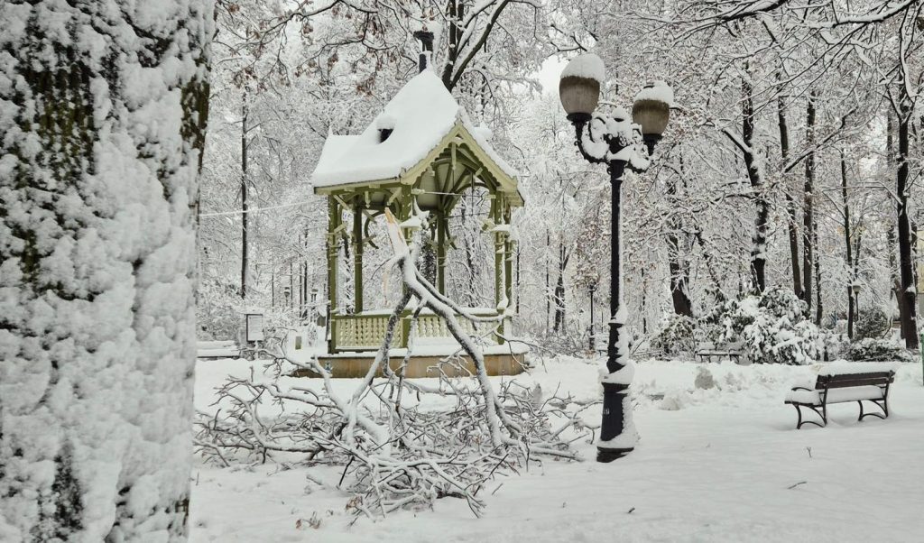 Zimowy chaos w Jaśle: intensywne opady śniegu paraliżują miasto