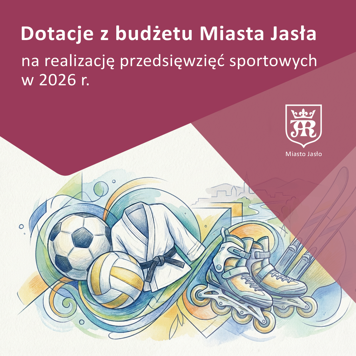 Ponad 860 tys. zł dotacji z miejskiego budżetu na rozwój sportu w Jaśle