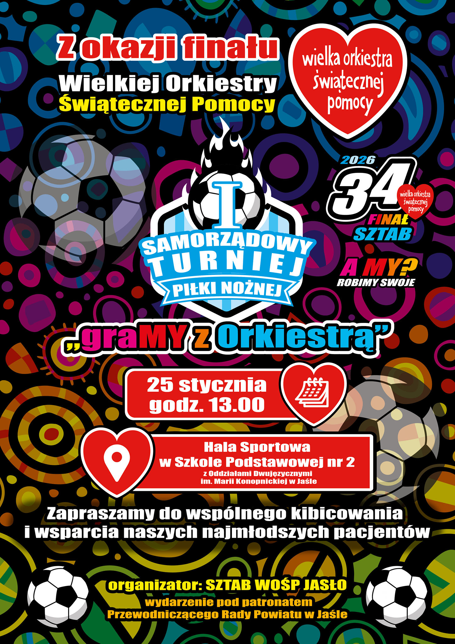 34. Finał WOŚP w Jaśle już 25 stycznia. Wylicytuj kawę z burmistrzem!