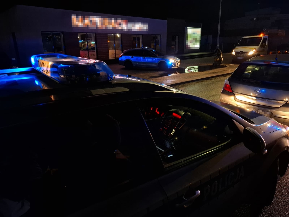 Nocny pościg ulicami Jasła. Wyprzedził radiowóz na pasach i zaczął uciekać!