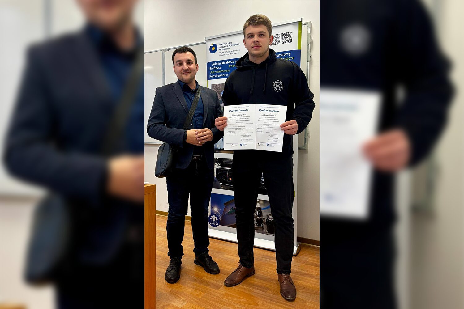 Z jasielskiego „Chemika” na prestiżowy uniwersytet! Mateusz Zagórski podbił Toruń swoim wynalazkiem