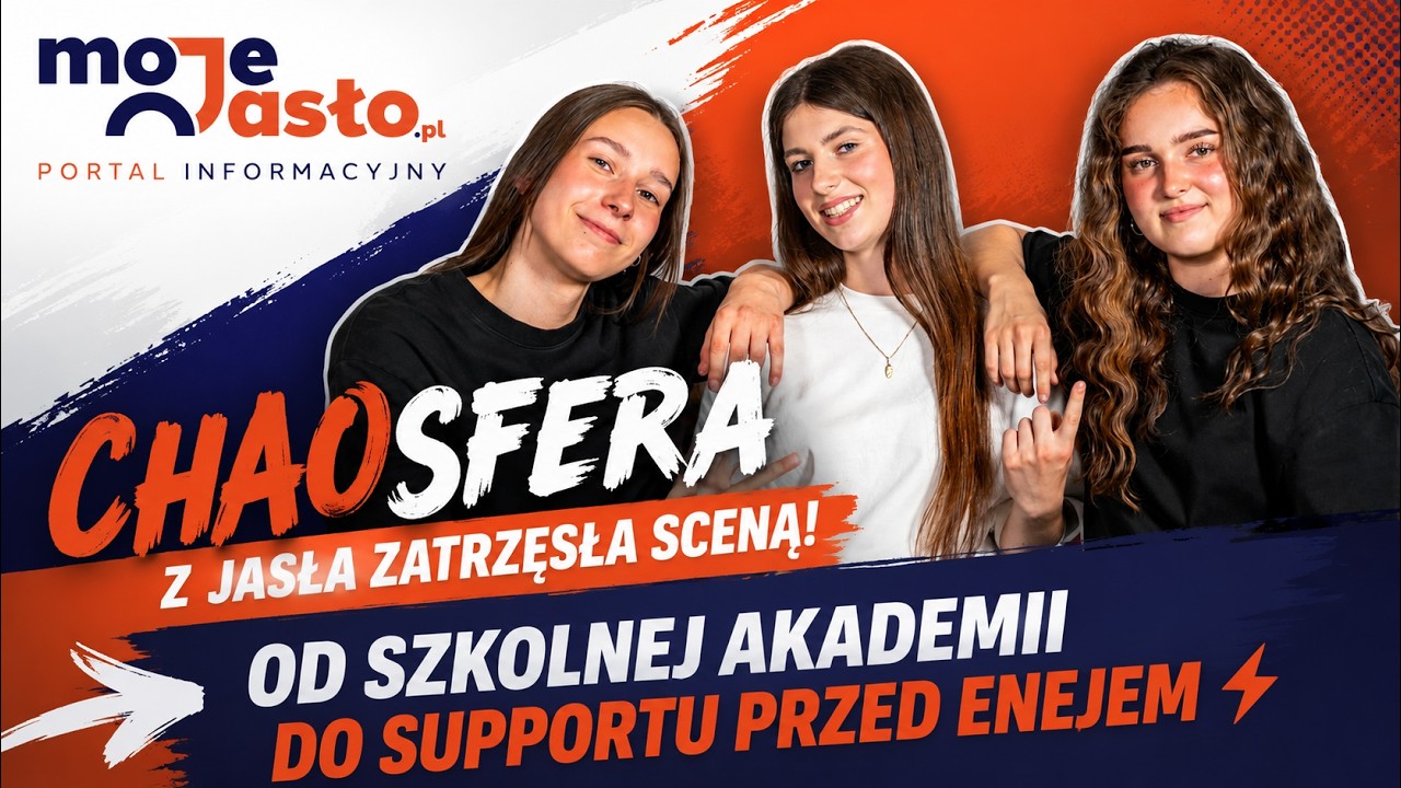 ChaoSfera z Jasła zatrzęsła sceną! Od szkolnej akademii do supportu przed Enejem